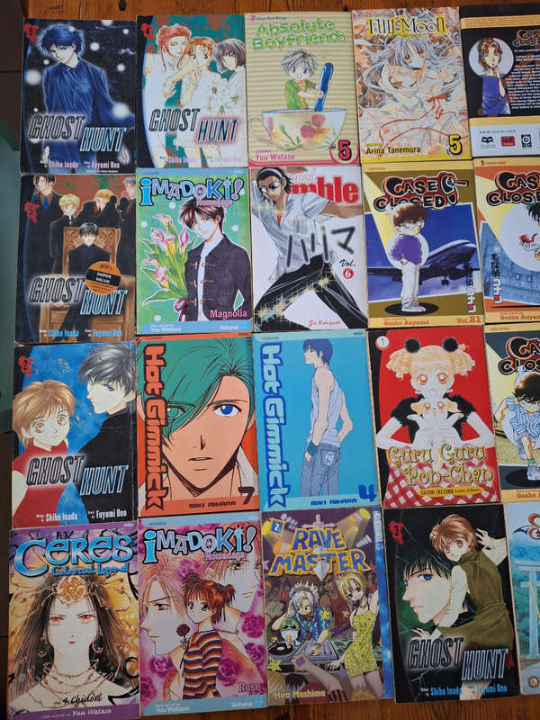 22 mangas anime collection