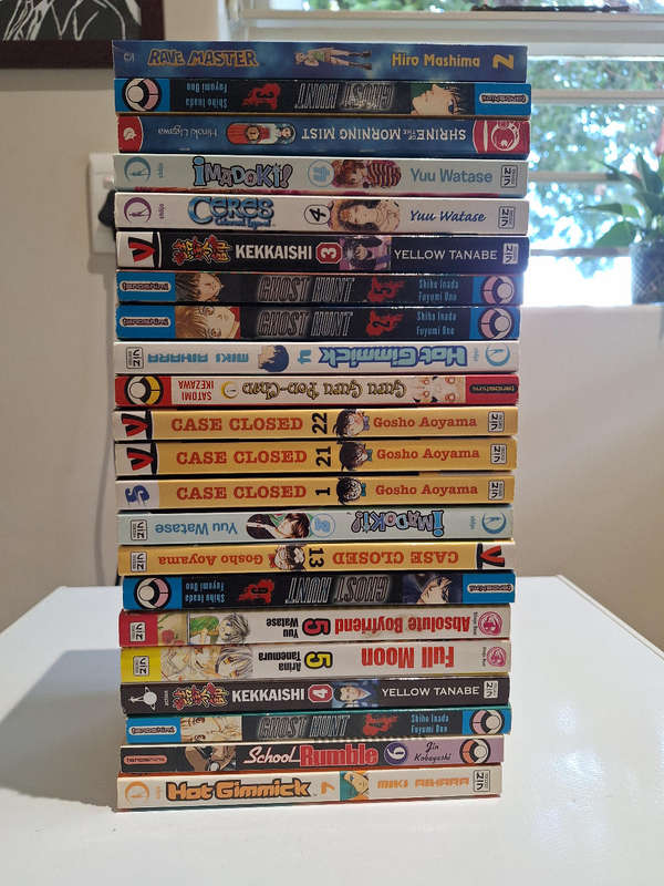 22 mangas anime collection
