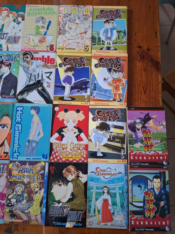 22 mangas anime collection