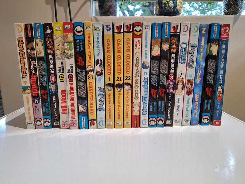22 mangas anime collection
