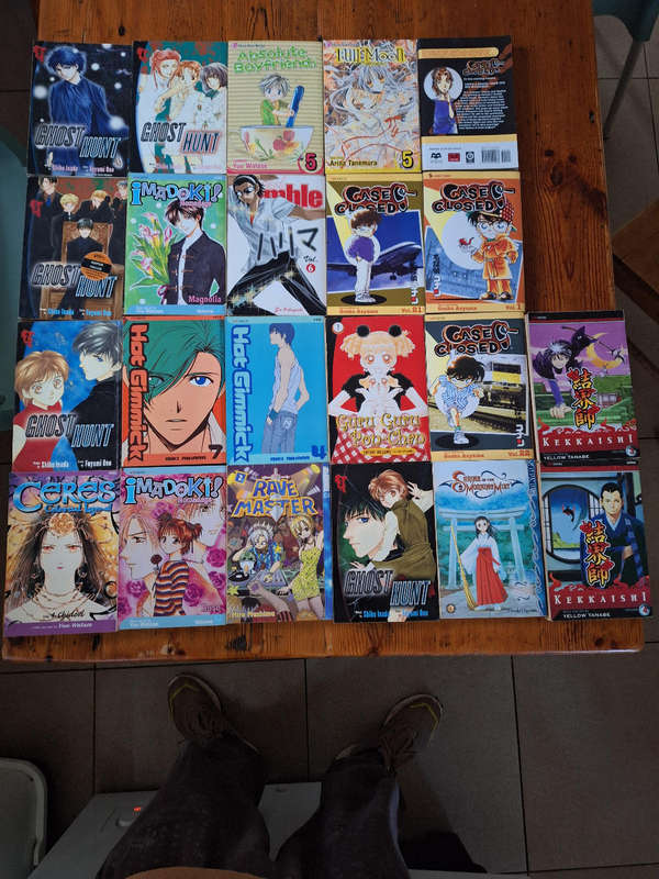 22 mangas anime collection