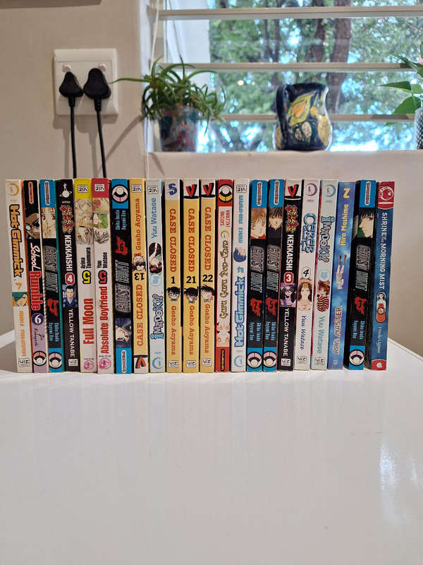 22 mangas anime collection
