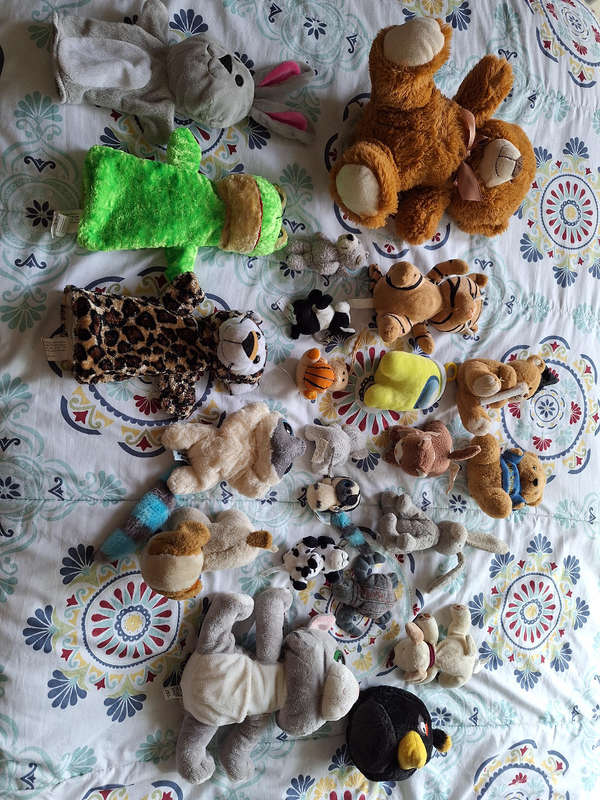 Fluffy stuffed toys collection plush