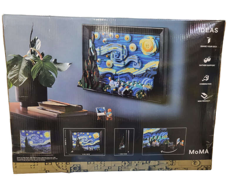 The Starry Night Building Blocks