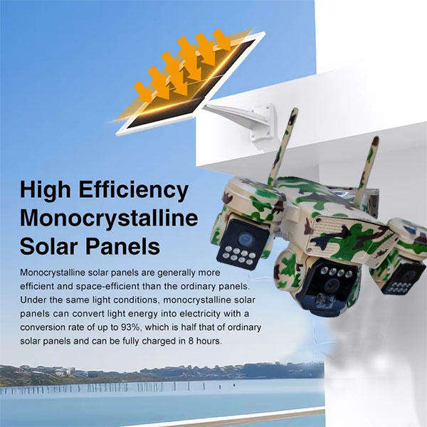 3Lens 4G Solar Power Camera 128GB Storage