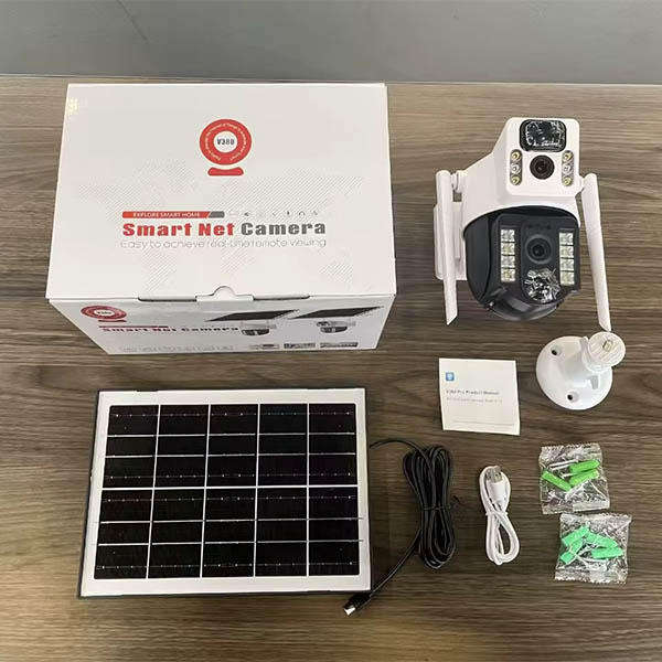 2 Lens 4G Solar Power Camera 128GB Storage