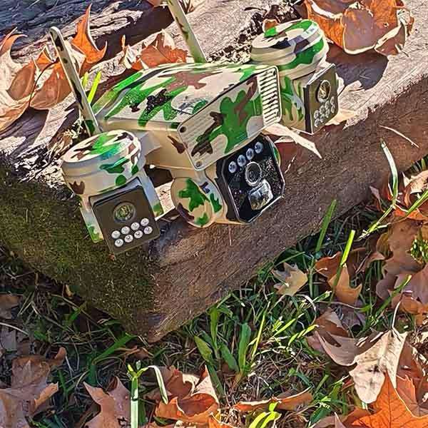 3Lens 4G Solar Power Camera 128GB Storage