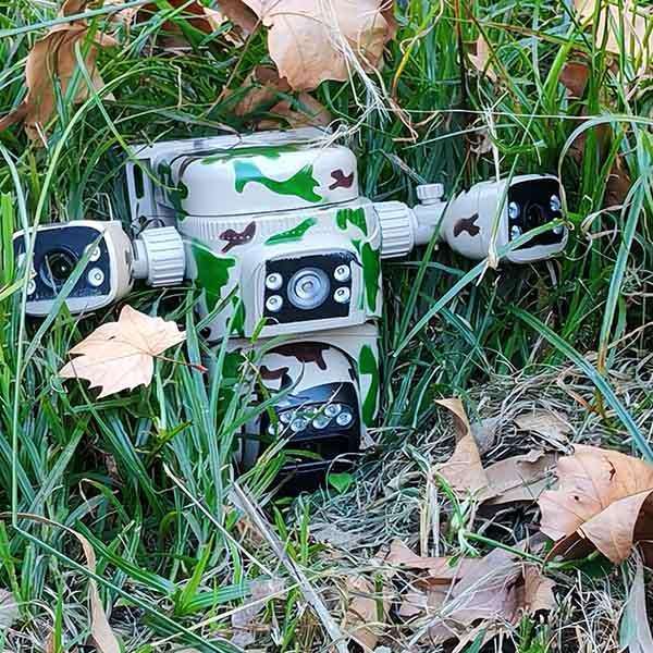 3Lens 4G Solar Power Camera 128GB Storage