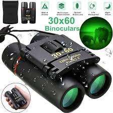 30 x 60 Professional Foldable Night/Day Compact Binoculars