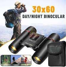 30 x 60 Professional Foldable Night/Day Compact Binoculars