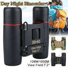 30 x 60 Professional Foldable Night/Day Compact Binoculars