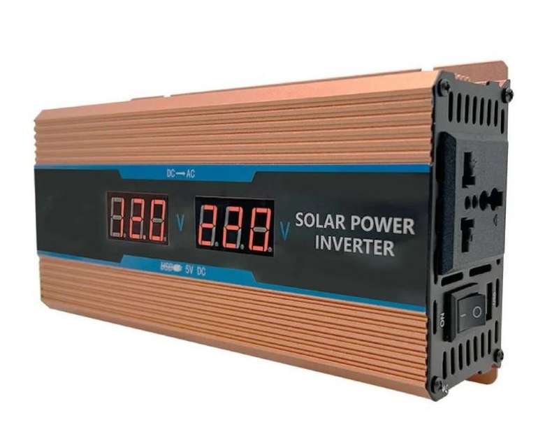 1500W Power Inverter Modified Sine Wave 12V to 220V with digital display