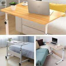 Adjustable Height Multi Purpose Bedside Table/Laptop Table/Lunch Table and more - with wheels