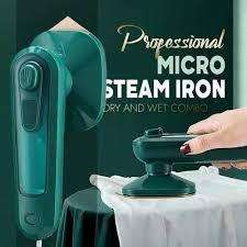Professional Wet/Dry Steam Iron, portable and compact