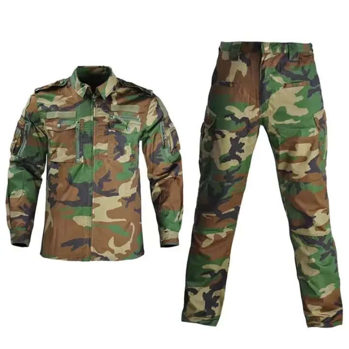 Mens Tactical Military Combat Uniform Set