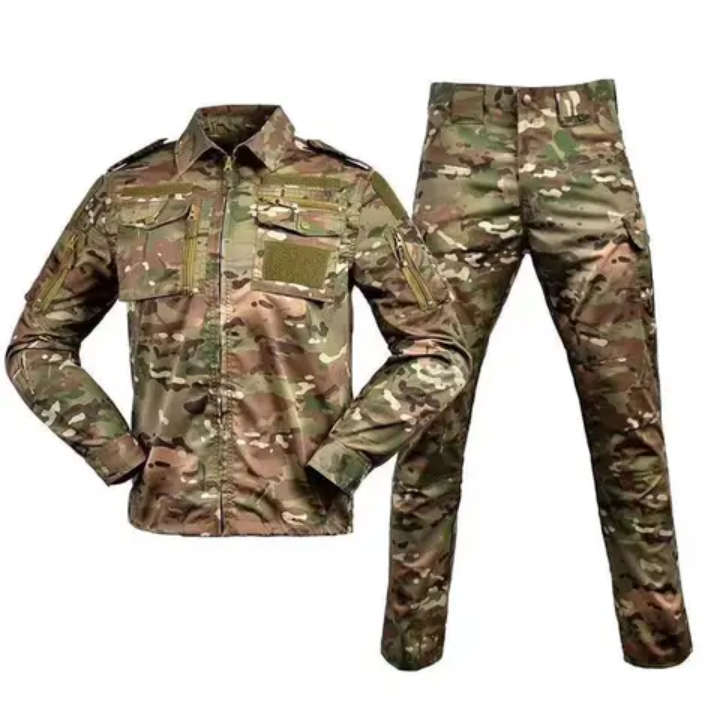Mens Tactical Military Combat Uniform Set