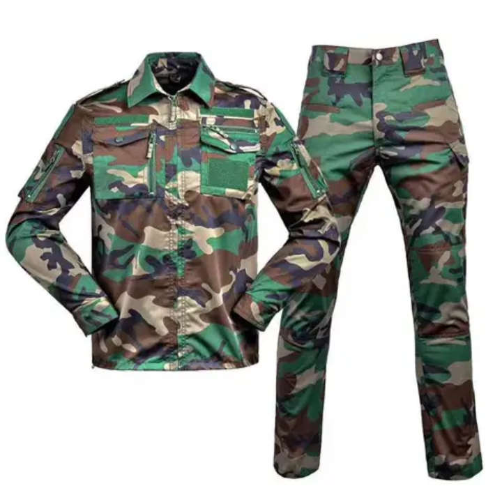 Mens Tactical Military Combat Uniform Set