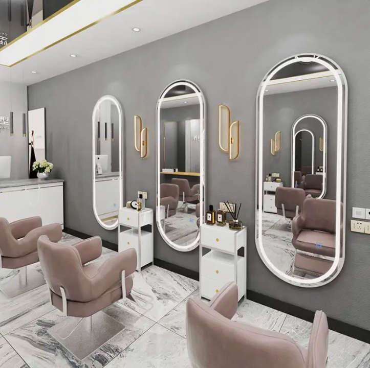 LED Oval Wall Mirror
