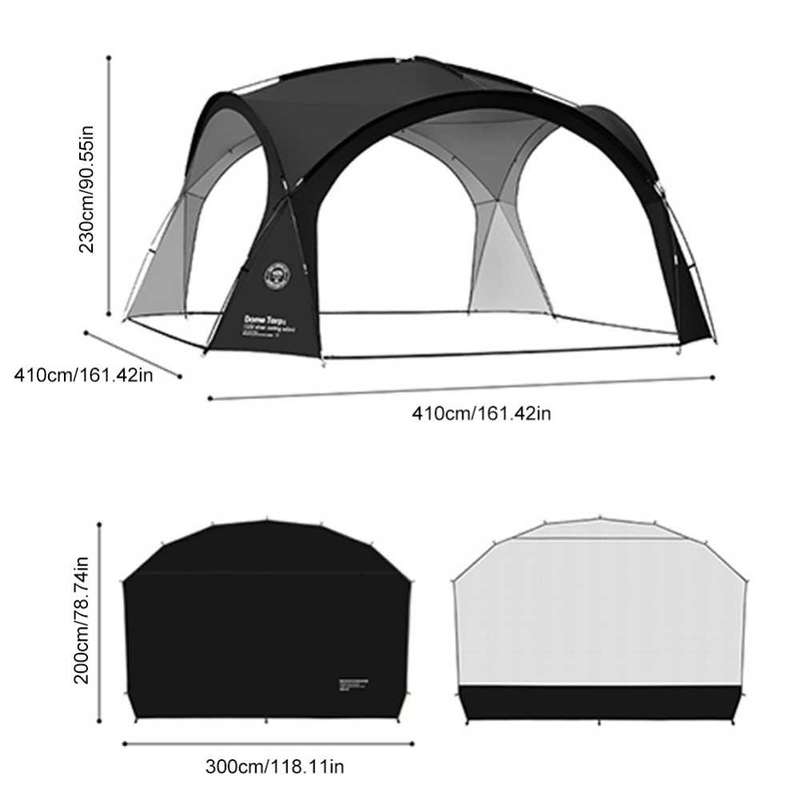 All-Weather Dome Shelter Tent for Outdoor Adventures  Ideal for Camping, Fishing, and Hiking