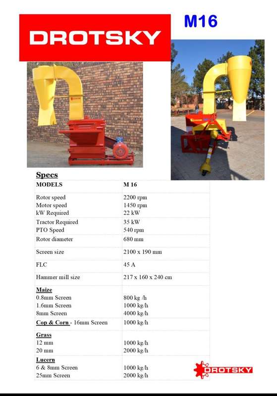 Drosky M16 Hammer Mill