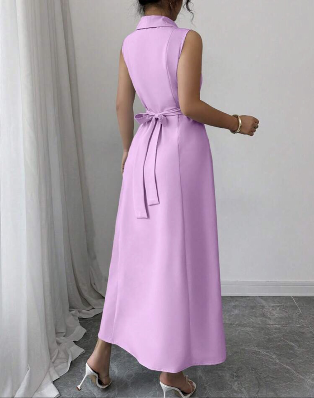 Wrap Fitted Dress