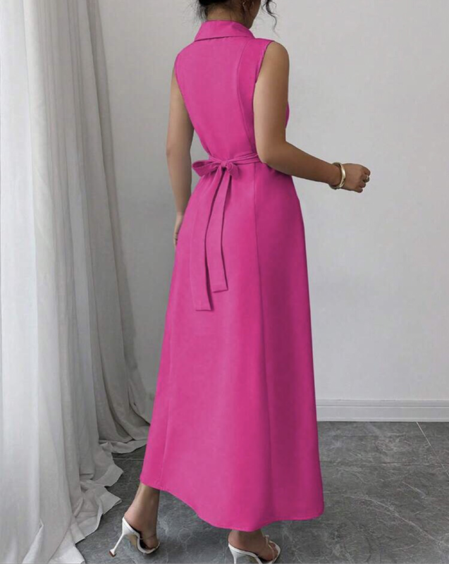Wrap Fitted Dress