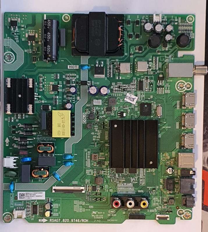 HISENSE 55A6G RSAG7.820.9746 Replacement Motherboard for Hisense 55" TV