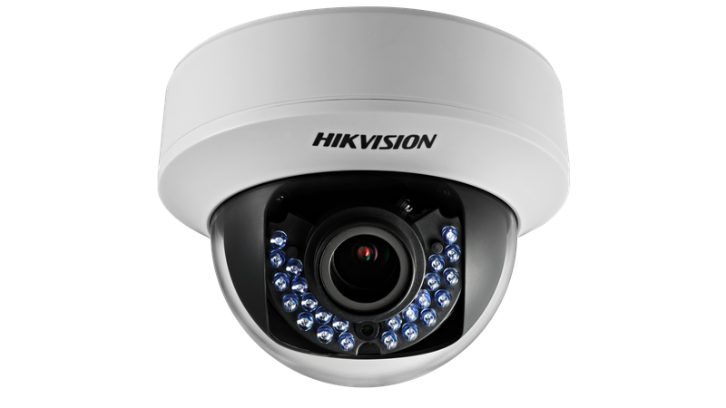 HIKVISION 2 MP INDOOR POC MANUAL VARIFOCAL DOME CAMERA