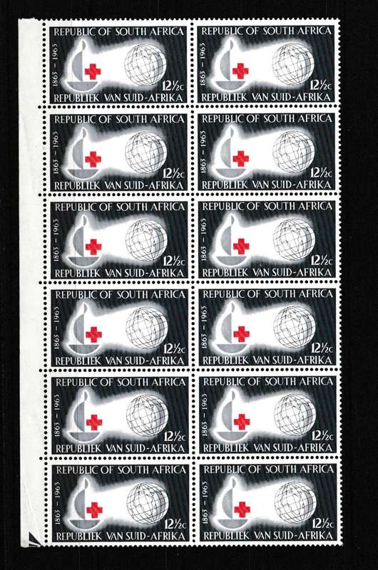 RSA 1963 RED CROSS BLOCK