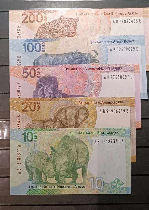 RSA NEW KGANYAGO UNC AB SET
