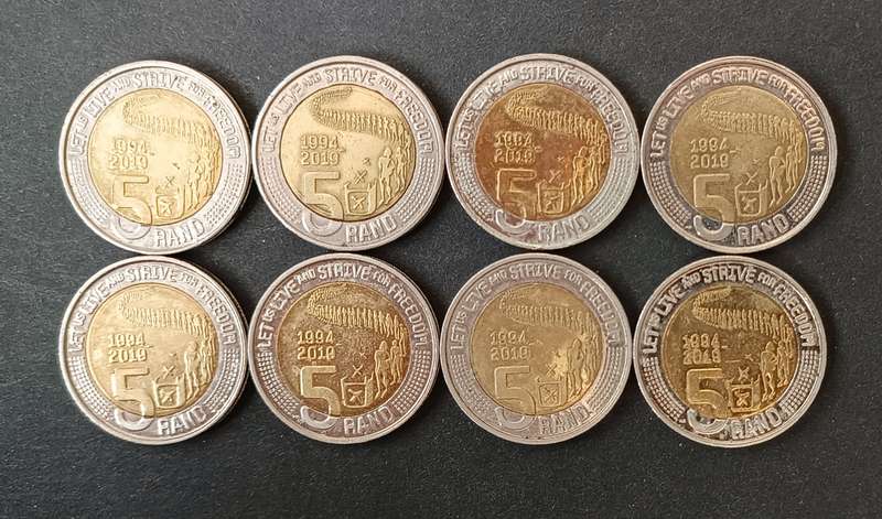 RSA 2019 FREEDOM 8 COINS