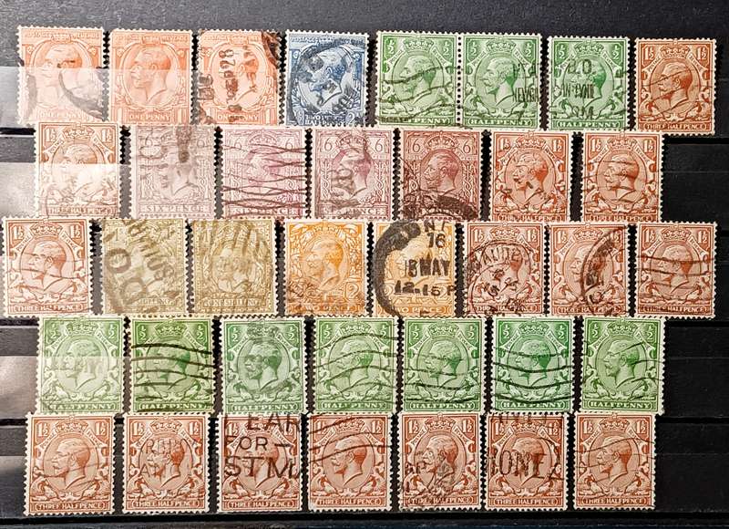 GREAT BRITAIN KING GEORGE USED