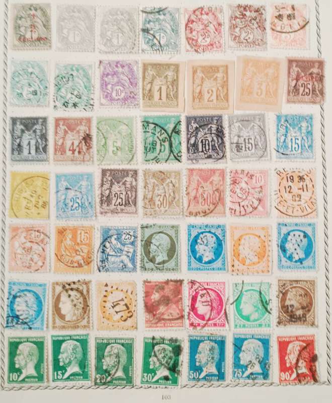 FRANCE EARLY STAMPS,VALUE