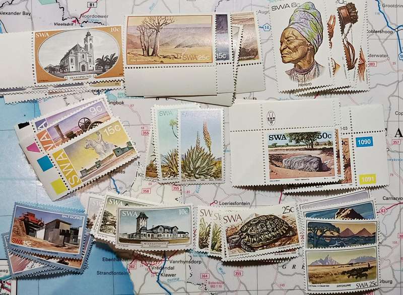 SWA 10 SETS OF STAMPS