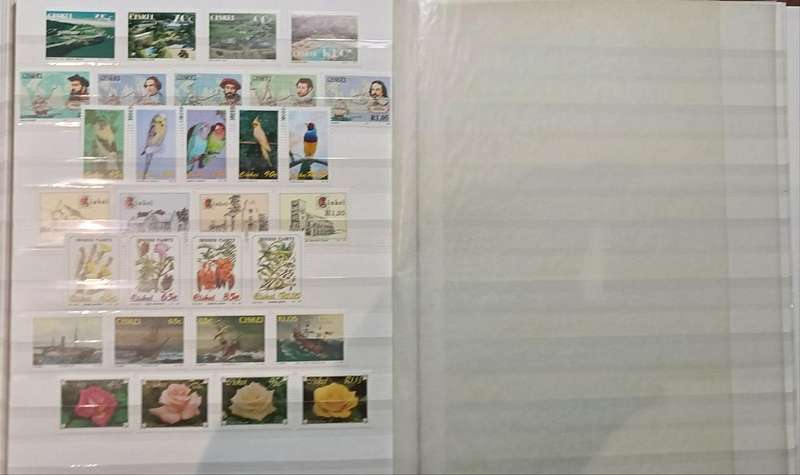 CISKEI 20 PAGE IMPERIAL ALBUM ,CLEAR STRIPS, COMPLETE IN MNH SETS!