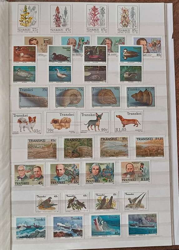 TRANSKEI COMPLETE MNH