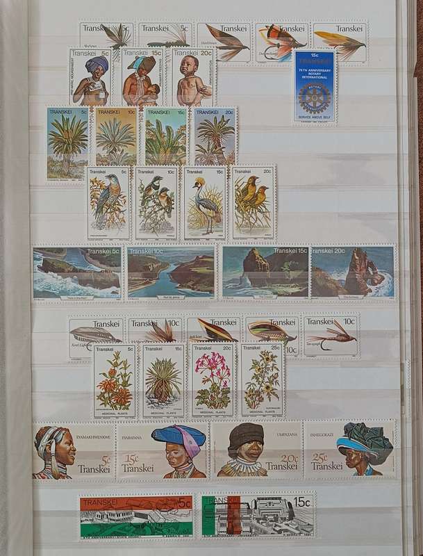 TRANSKEI COMPLETE MNH