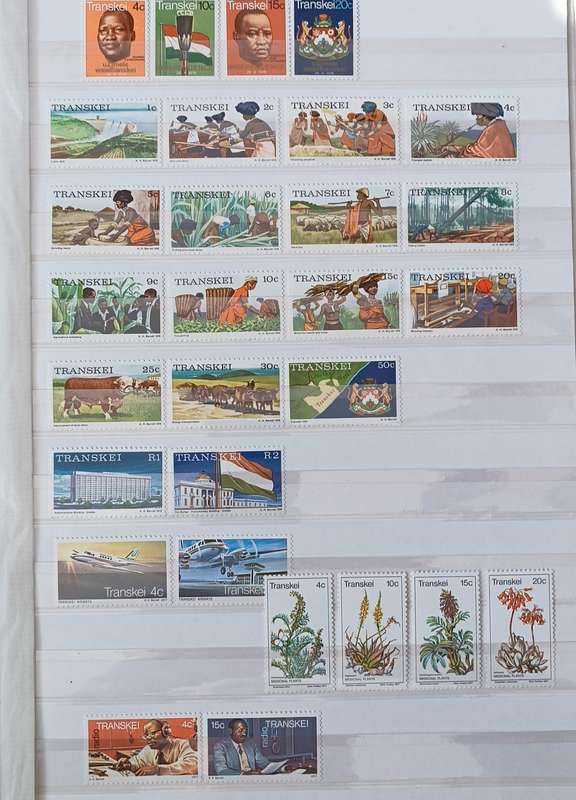 TRANSKEI COMPLETE MNH