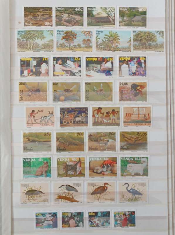 VENDA COMPLETE IN GREAT IMPERIAL ALBUM MNH