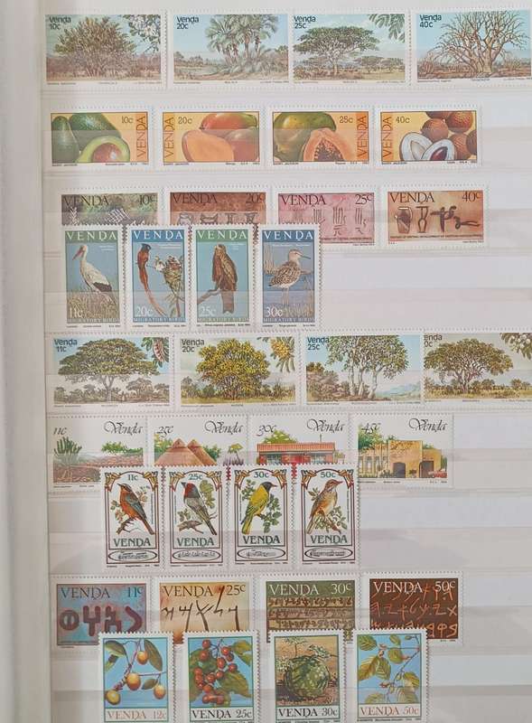 VENDA COMPLETE IN GREAT IMPERIAL ALBUM MNH
