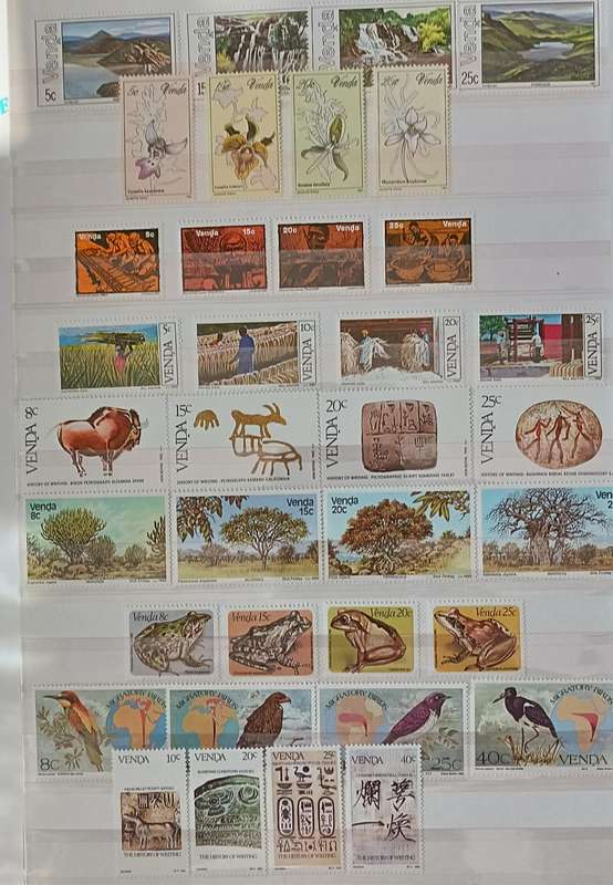 VENDA COMPLETE IN GREAT IMPERIAL ALBUM MNH