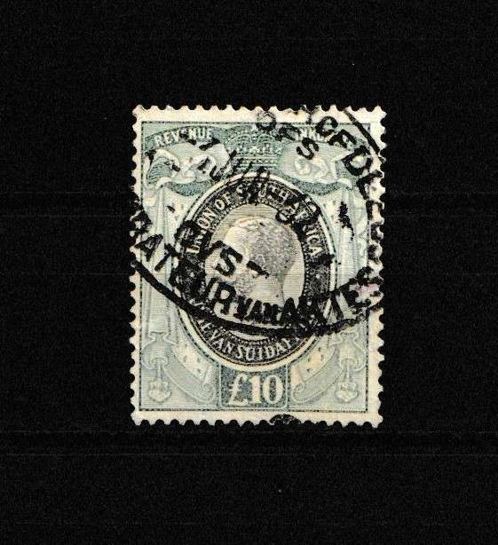 UNION  10 POUND REVENUE STAMP