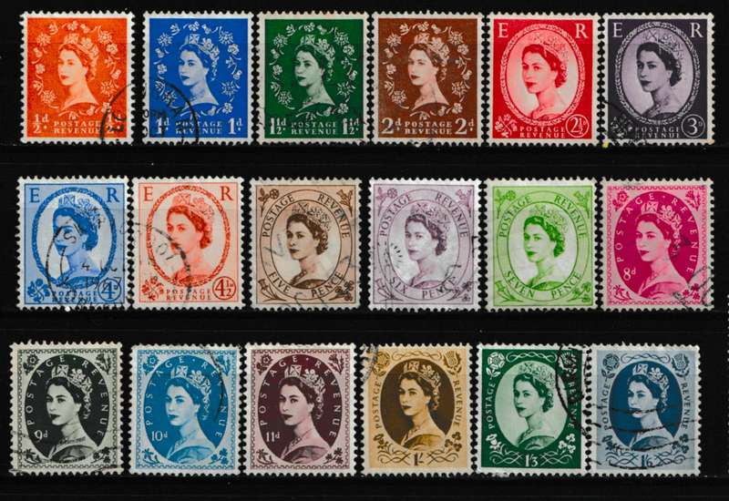 ENGLAND FINE USED SET