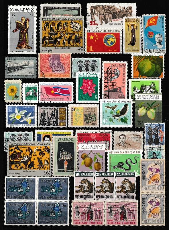 VIETNAM FINE USED STAMPS
