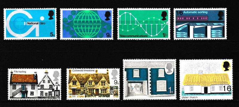 GREAT BRITAIN 2 X SETS USED