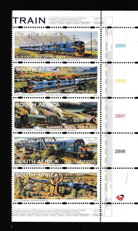 RSA 1997 BLUE TRAIN MNH