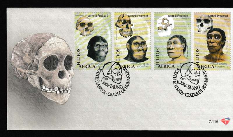 RSA 2006 CRADLE OF HUMAN KIND FDC