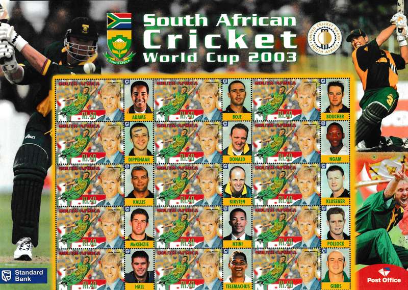 RSA 2001 South African Cricket World Cup 2003