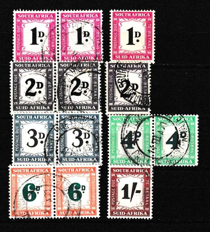 UNION 1950 POSTAGE DUE HYP. USED FINE ,VALUE!