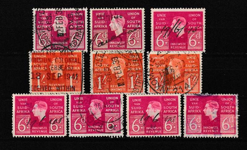 UNION REVENUE STAMPS